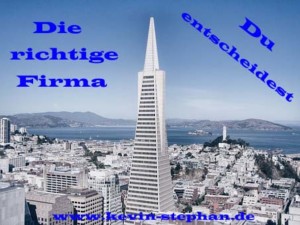 Die richtige Network Marketing Firma - du entscheidest