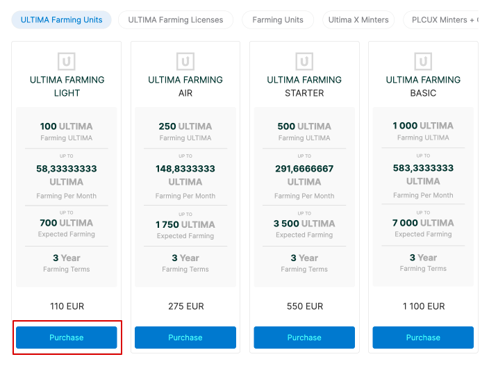 Buy Ultima Farm